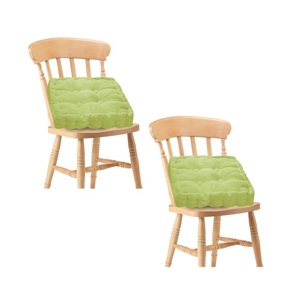 2X Coffee Square Cushion Soft Leaning Plush Backrest Throw Seat Pillow Home Office Decor