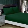 1000TC Ultra Soft Fitted Sheet & Pillowcase Set – King Single Size Bed – Charcoal