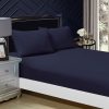 1000TC Ultra Soft Fitted Sheet & Pillowcase Set – King Single Size Bed – Charcoal