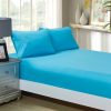 1000TC Ultra Soft Fitted Sheet & Pillowcase Set – King Single Size Bed – Charcoal