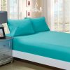 1000TC Ultra Soft Fitted Sheet & Pillowcase Set – King Single Size Bed – Charcoal