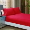 1000TC Ultra Soft Fitted Sheet & Pillowcase Set – King Single Size Bed – Charcoal