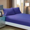 1000TC Ultra Soft Fitted Sheet & Pillowcase Set – King Single Size Bed – Charcoal