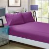 1000TC Ultra Soft Fitted Sheet & Pillowcase Set – King Single Size Bed – Charcoal