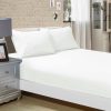 1000TC Ultra Soft Fitted Sheet & Pillowcase Set – King Single Size Bed – Charcoal