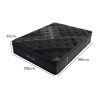 Spring Mattress Bamboo Euro Top Bed Pocket HD Egg Foam 35cm Double