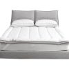 Bedding Luxury Pillowtop Mattress Topper Mat Pad Protector Cover – QUEEN