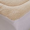 Mattress Topper 100% Wool Underlay Reversible Mat Pad Protector – QUEEN