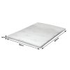 7-Zone Cool Gel Mattress Topper Memory Foam Removable Cover – QUEEN, 5 cm