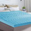 7-Zone Cool Gel Mattress Topper Memory Foam Removable Cover – QUEEN, 5 cm