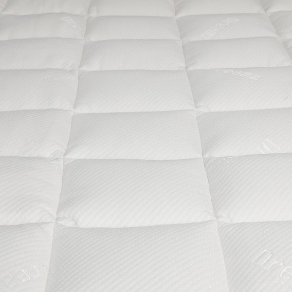 Mattress Protector Luxury Topper Bamboo Quilted Underlay Pad – KING