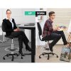 Office Chair Drafting Stool Fabric Chairs Black