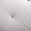 Large Fabric Storage Ottoman – Beige