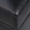 Storage Ottoman Blanket Box 80cm Leather Black