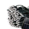 15M 100LED String Solar Powered Fairy Lights Garden Christmas Cold White