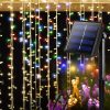String Solar Powered Fairy Lights Garden Christmas Decor – Multicolor, 300 LED