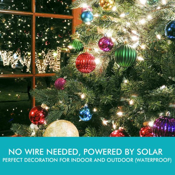 String Solar Powered Fairy Lights Garden Christmas Decor – Multicolor, 300 LED