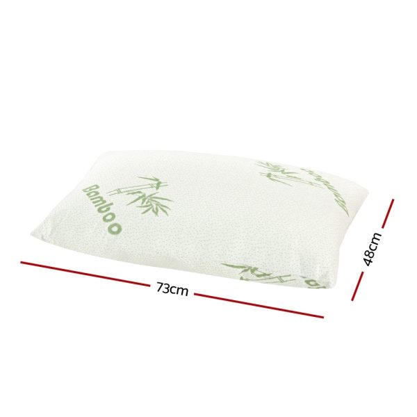 4 Pack Bamboo Pillow Family Hotel