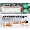 Body Support Pillow Bamboo Cover