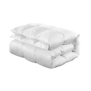 Bedding Duck Down Feather Quilt – KING, 500 GSM