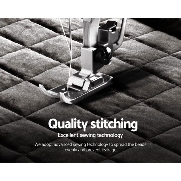 Bedding Faux Mink Quilt Charcoal – SUPER KING