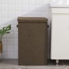 Collapsible Laundry Hamper Storage Box Foldable Canvas Basket Home Organiser Decor