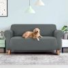 Sofa Cover Elastic Stretchable Couch Covers – Grey, 3 Seater