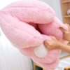 Blue Paw Shape Cushion Warm Lazy Sofa Decorative Pillow Backseat Plush Mat Home Decor