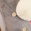 Cloud Cushion Soft Leaning Lumbar Wedge Pillow Bedside Plush Home Decor