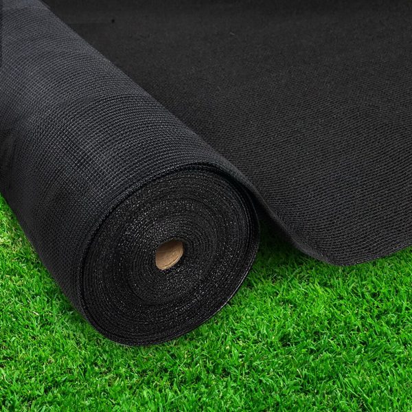 30% UV Shade Cloth Shadecloth Sail Garden Mesh Roll Outdoor – 3.66×30 m, Black