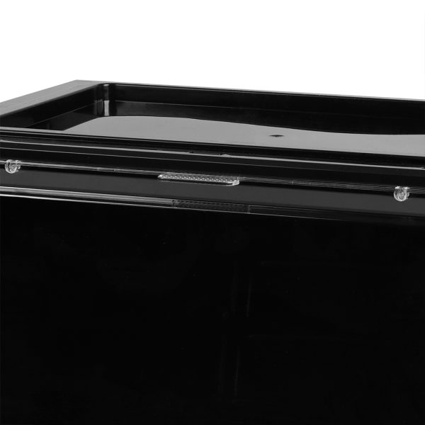 Premium Sneaker Display Case Shoe Storage Box Clear Plastic Magnetic Stackable