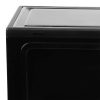 Premium Sneaker Display Case Shoe Storage Box Clear Plastic Magnetic Stackable