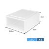 Storage  Drawers Set Cabinet Tools Organiser Box Chest Drawer Plastic Stackable