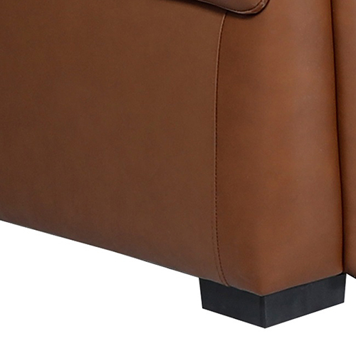 6 Seater Genuine Leather Sofa Power Slide Chaise Zero Gravity Mechanism USB Charger