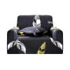 Feather Print Sofa Cover Couch Protector High Stretch Lounge Slipcover Home Decor – 1 Seater