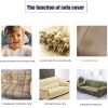 Checkered Sofa Cover Couch Protector High Stretch Lounge Slipcover Home Decor – 1 Seater