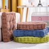 Coffee Square Cushion Soft Leaning Plush Backrest Throw Seat Pillow Home Office Decor