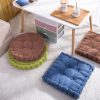 4X Blue Square Cushion Soft Leaning Plush Backrest Throw Seat Pillow Home Office Decor