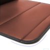 Leather Car Boot Collapsible Foldable Trunk Cargo Organizer Portable Storage Box Coffee Large