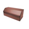 Leather Car Boot Collapsible Foldable Trunk Cargo Organizer Portable Storage Box Coffee Large