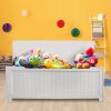 Kids Toy Box Storage Chest Cabinet White Container Clothes Organiser Children