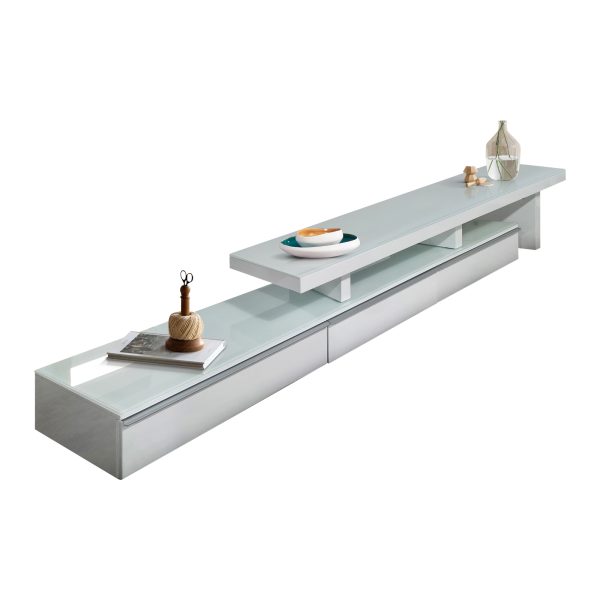 3 Drawers Elegant Slimline Design TV Unit
