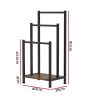 3 Tier Towel Rack Rail Freestanding Holder Bathroom Organizer Laundry Drying Bar