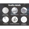 Electric Heated Towel Rail Rails Warmer Rack Aluminium – 10 Bars