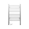 Electric Heated Towel Rail Rails Warmer Rack Aluminium – 10 Bars