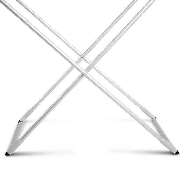 Devanti Electric Heated Towel Rail Rack 18 Bars Freestanding Clothes Dry Warmer