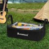 3PCS Camping Canvas Storage Bags Portable Caravan Adventure Organiser
