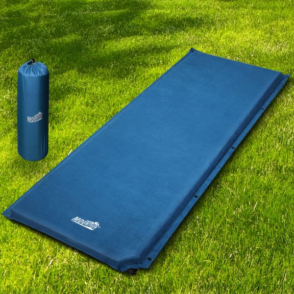 Self Inflating Mattress Sleeping Camping Mat Air Bed Single Pad Hiking