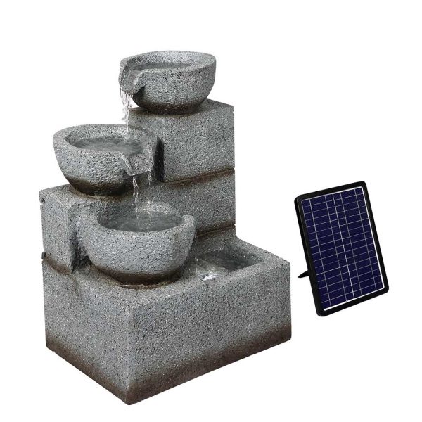 Solar Fountain Water Bird Bath Power Pump Kit Indoor Garden Outdoor