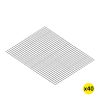 Gutter Guard Mesh Aluminium Guards Twigs Leaf Filter Garden Home Brush DIY